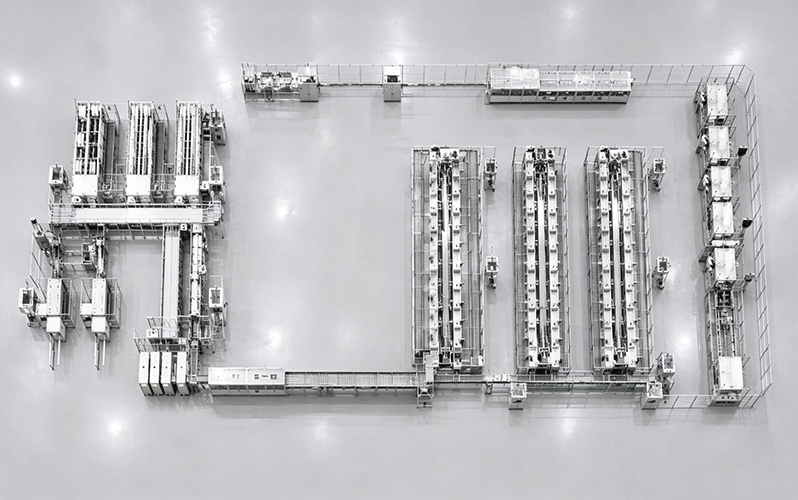 Module Automatic Palletizing & Packaging Machine